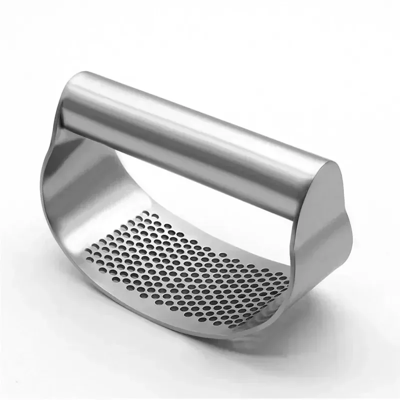 Upgraded Stainless Steel Garlic Press Squeezer Manual Garlic Ginger Rocker Crusher Garlic Cutting Mince Tools Kitchen Gadgets — image 11