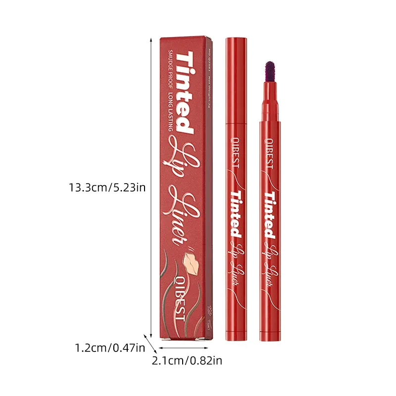 5 Colors Lipstick Lipliner Nude Matte Lip Liner Pen Non-Drying Waterproof Plumping Outline The Lips Contour Makeup Beauty