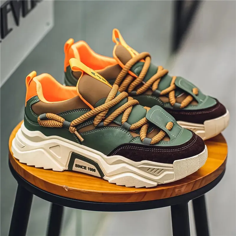 New Men's Casual Sneakers 2025 Spring Fashion Versatile Low-Top Skateboard Shoes for Men Suitable for Outdoor Sports — image 5