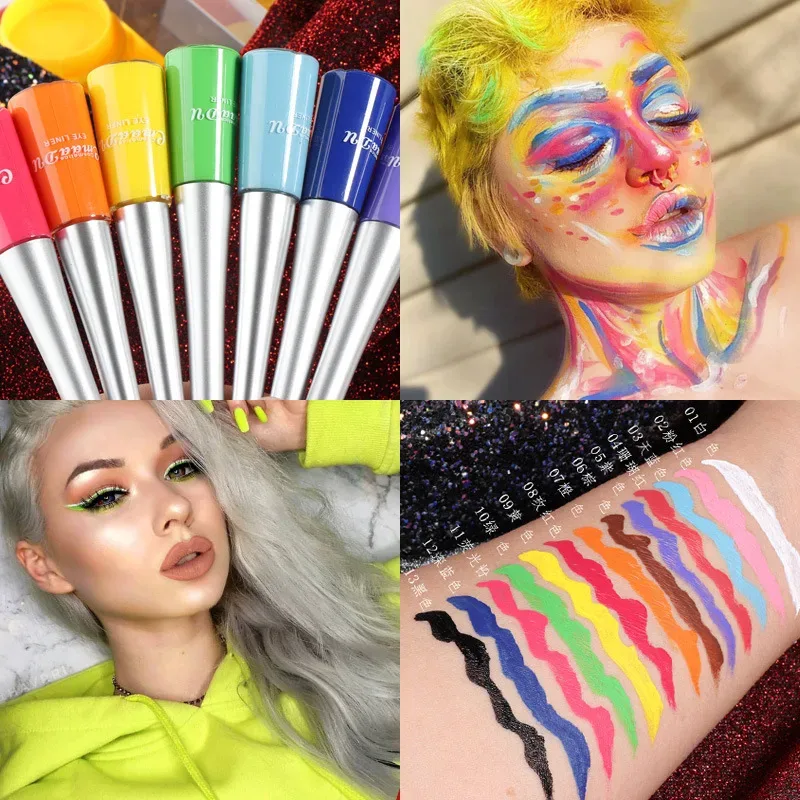 Eyeliner Waterproof Cosmetics for Women Female Makeup Korean Make Up Tool Shadow of Eyes Eye Liner Eye Shadow Makeup Eye Pencil — image 3