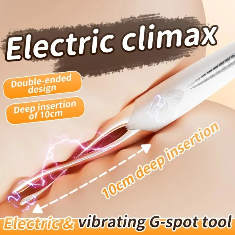 E-stim Vibrator 10 Electro Shock Electric Stimulation 10 Powerful Vibrations Sex Toy G-Spot Women Erotic Pleasure Gift Girl