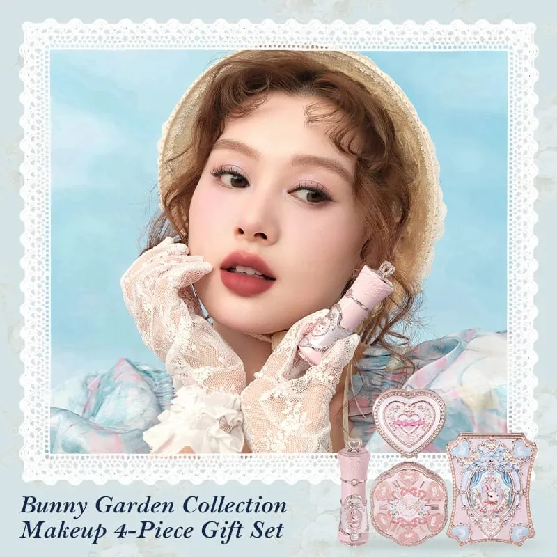 Flower Knows Bunny Garden Collection Gift Sets Makeup Lip Cream Blush Cushion Cream Foundation Makeup Kit Full Professional — image 2
