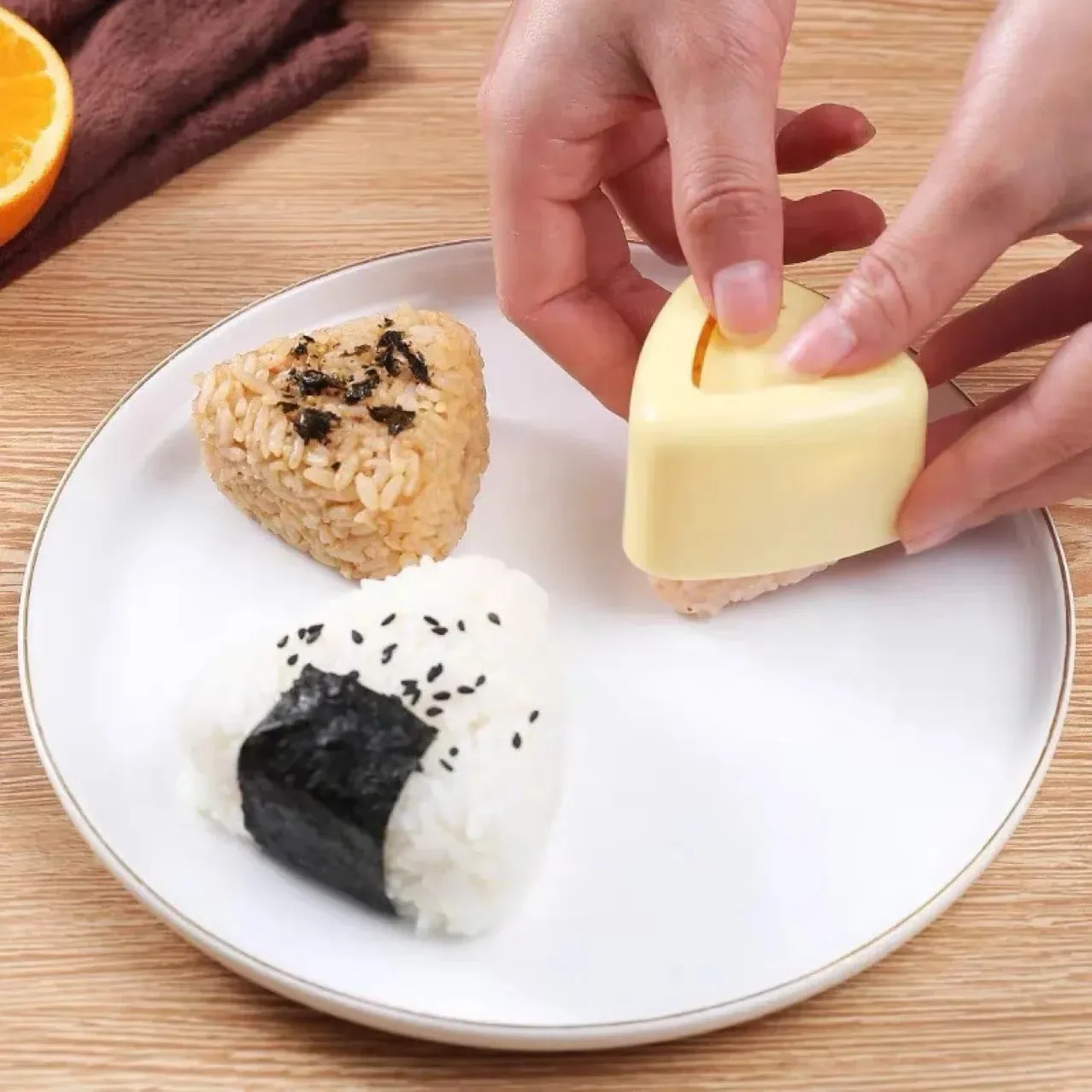 Onigiri Mold Home Kitchen Food Utensils for Kitchen 1-2PCS Kit Sushi Press Convenient Japan DIY Bento Accessories Rice Balls New — image 3