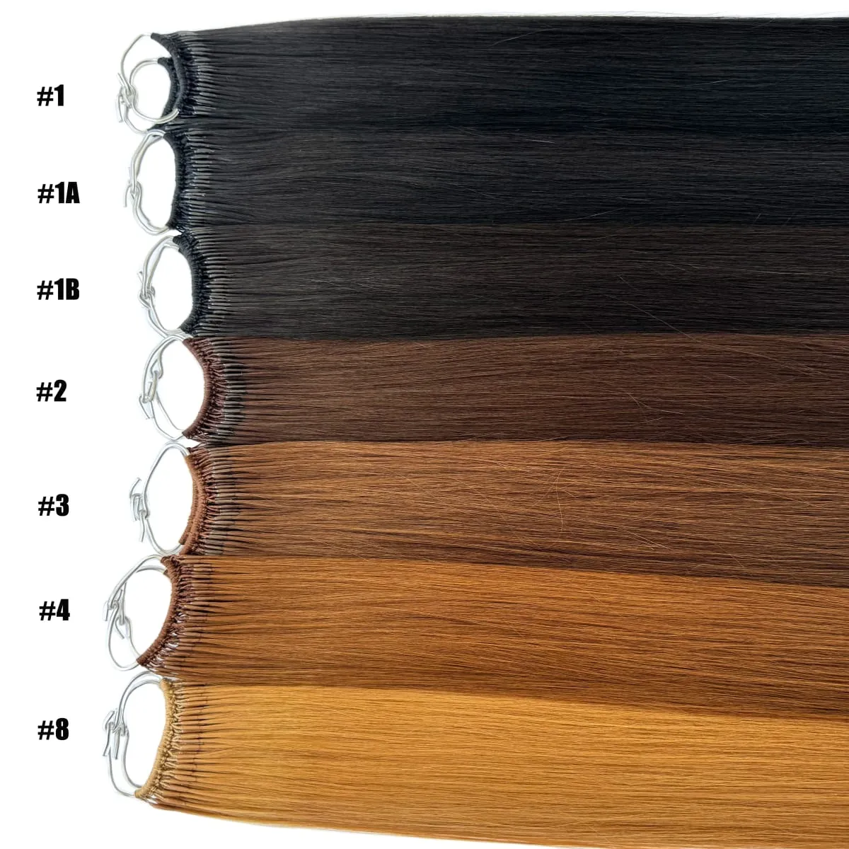 Straight Korea Popular Cotton String Twins Tip Hair Extensions Brazilian Remy Hair 0.5G/Pcs Keratin I-Tip Human Hair For Woman — image 3