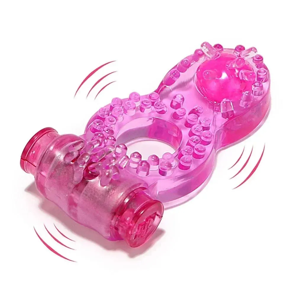 Vibrator Masturbators Penis Ring Clit Vibrating Delayed Ejaculation G-spot Stimulation Cock Ring Sex Toys For Men — image 2