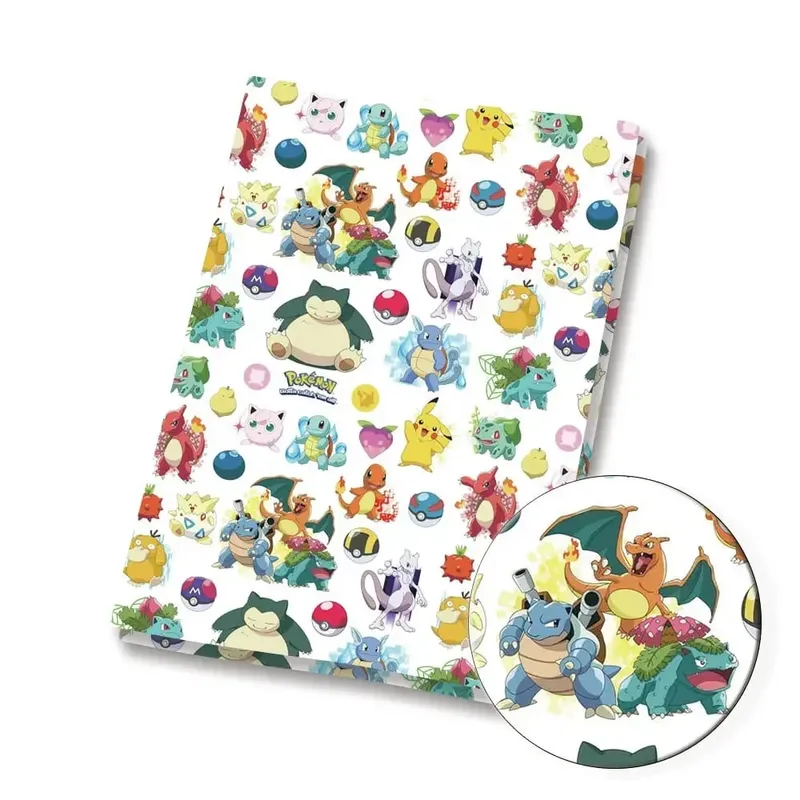 Pokemon Kartun Fabric140*50Cm Buatan Tangan Jahit Patchwork Quilting Gaun Bayi Rumah Lembar Dicetak Kain Kain Jahit Anak-anak — image 13