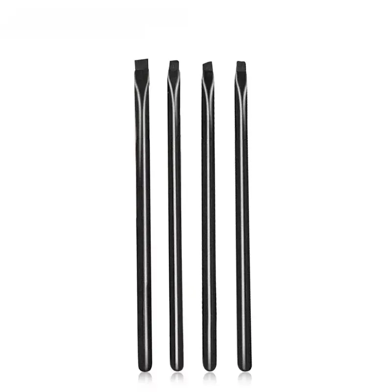 3pcs Makeup Brush Set Blade eyeliner brush fine oblique head eyebrow brush outline eyeliner ultra-thin eye shadow brush makeup b — image 12