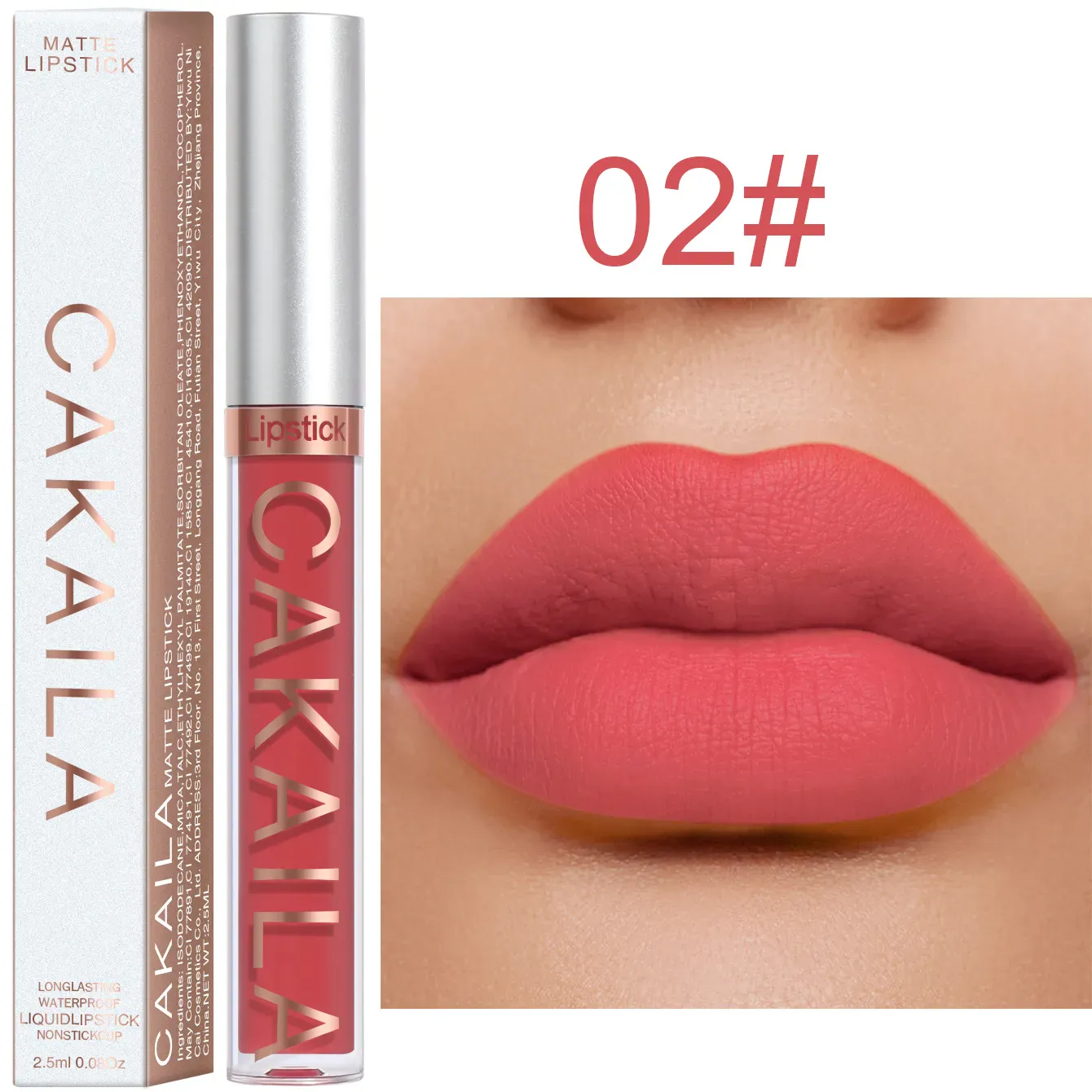 Matte Velvet Lipstick 18 Colors Lip Gloss Long Lasting Non-marking Sexy Waterproof Liquid Lipsticks Lip Makeup Cosmetic