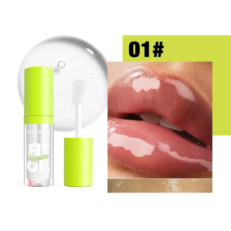 Glossy Lip Care Oil 8 dostupných odstínů Hydratuje a zjemňuje rty Vytváří kypré orosené rty Pohodlné celodenní nošení — image 8