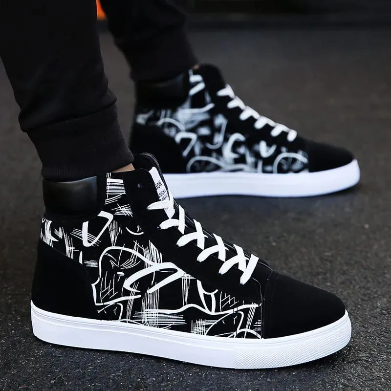 Men Casual Shoes Classic Flat Breathable Sneakers 48 Plus Size Shoes Male Tennis Sneaker Black Business Travel Footwear — image 1