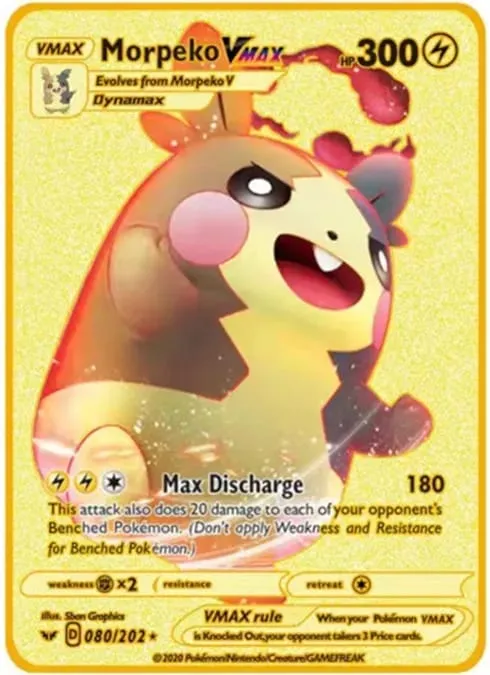 English Version Pokemon Metal Card Anime Figure Pikachu Charizard Mewtwo Battle Trading Game Collection Cards Model Toy Gifts — image 24