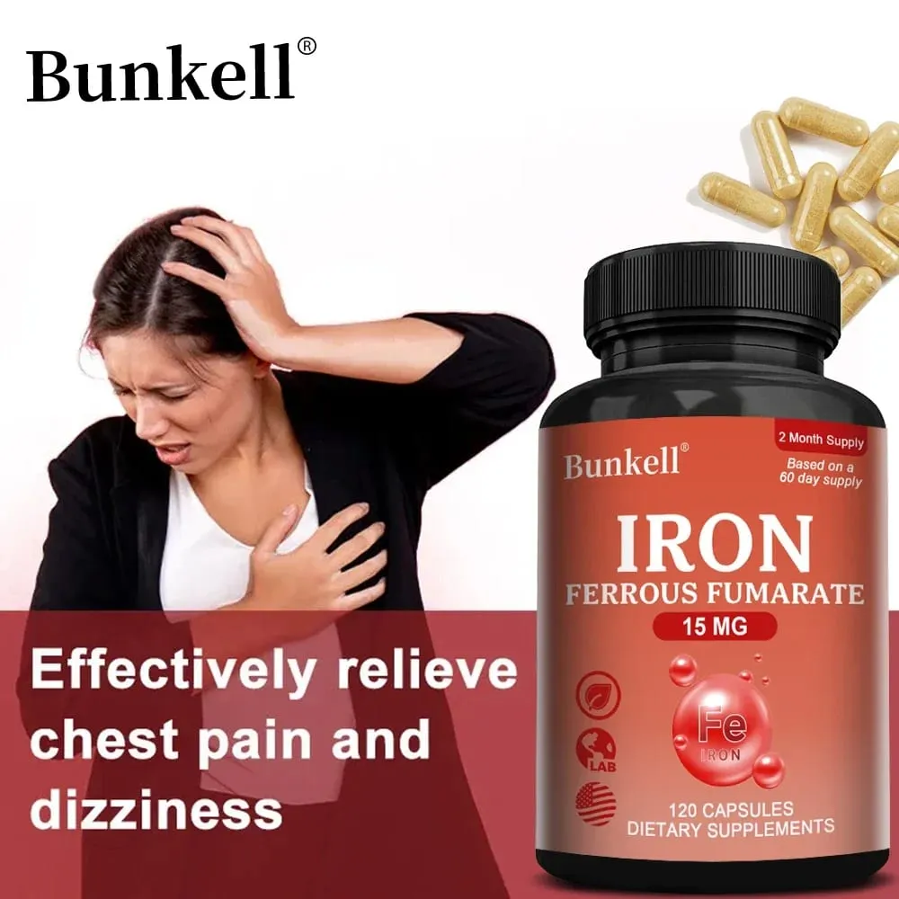Iron Hematopoietic Supplement for Women Nutritional Anemia Iron Levels Immunity Blood Helps Hemoglobin Balance — image 4
