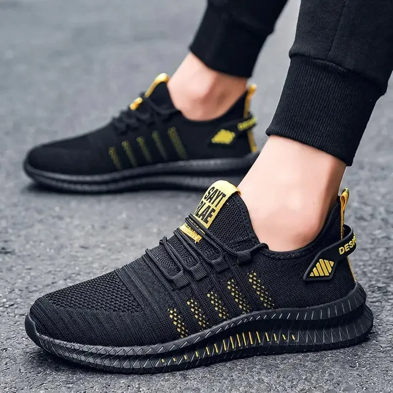 Men Shoes Lace-up Mesh Men Casual Shoes Lightweight Comfortable Walking Sneakers Tenis Masculino Zapatillas Hombre Large Size 46 — image 4