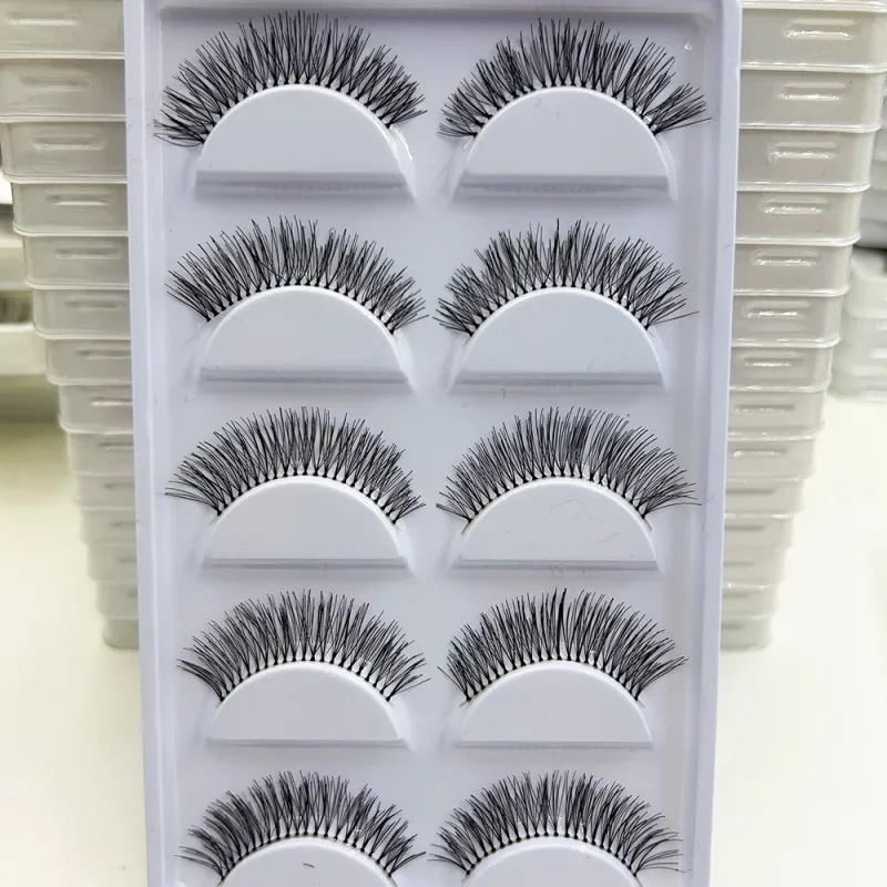 30 Style 5 Pairs Natural Eye Lashes Mink Lashes Handmade Fluffy Lashes 3D False Eyelashes Makeup Faux Cils Maquiagem Cilios — image 45
