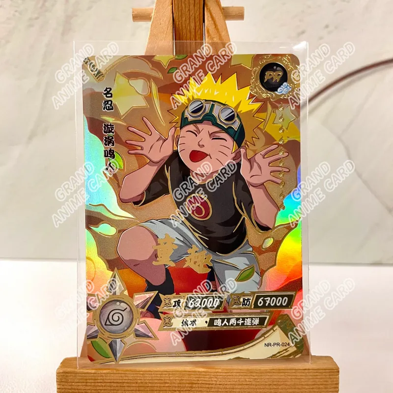 Kayou Genuine Anime Naruto Card PR Full Series No.01-38 Single Card Rare Card Collection Game Naruto Uzumaki Children's Toy Gift