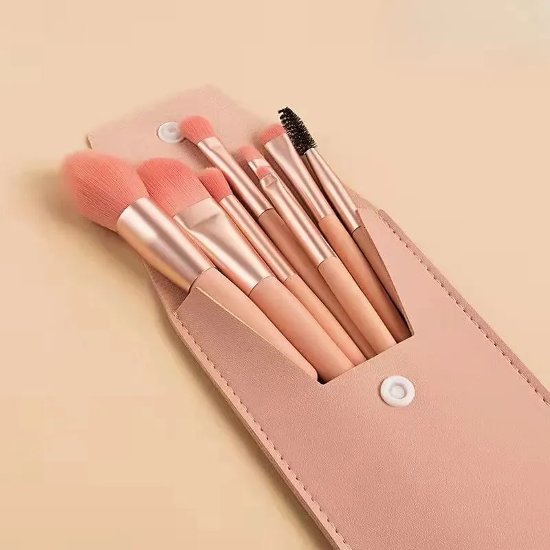 Podkladová tvářenka Powder Oční stíny štětce na make-up Blending 8ks Měkké nadýchané štětce na make-up Kosmetické nástroje štětce na make-up Kosmetika — image 12