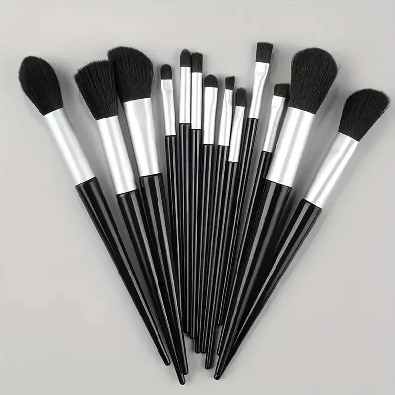 13 Stuks Make-Up Kwasten Set Zachte Pluizige Oogschaduw Markeerstift Concealers Borstel Blush Losse Poeder Borstel Mengen Vrouwen Beauty Tool — image 23