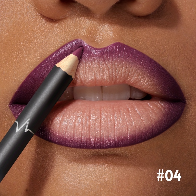 Waterproof Matte Lipliner Pencil Red Contour Tint Lipstick Long Lasting Non-stick Cup Moisturising Lips Makeup 12 Colors — image 9