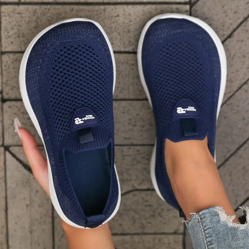Barefoot Shoe Wide Footed Thick Soled Shoes for Both Men and Women 2025 New Spring Mesh Sports Shoes for Casual Tennis Female — image 8
