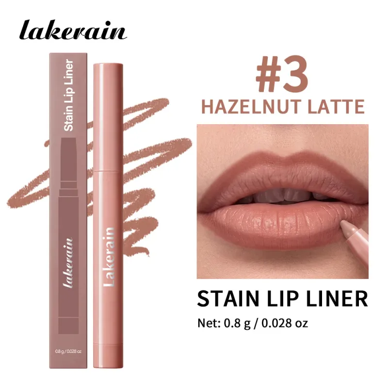 Cream Lip Liner Long Lasting Wear Waterproof Sweat-resistant Fast-setting Rich Pigmented Color Smooth Matte Texture Lip Liner — image 8