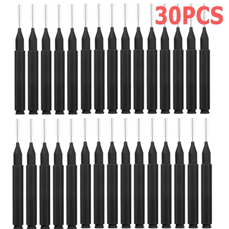 Portable Mini Eyebrow Brush 20/50PCS Brow Perm Brushes Disposable Bendable Micro Eyelash Brow Lifting Brushes Applicators Tools — image 13