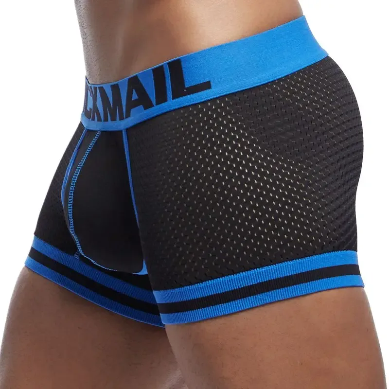5pcs Man Underpants Boxershorts Mesh Nylon Men Boxers Male Breathable Underwear Men’s Panties Soft Boxer — image 21
