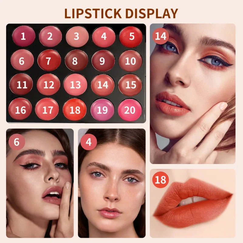 120 Colors All-in-One Makeup Palette Matte Eyeshadow Highlight Lipstick Eyeliner - Face Beauty Cosmetic Makeup Box