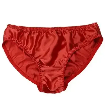 Hot-selling 100% silk panties male mulberry silk trigonometric underwear men briefs
