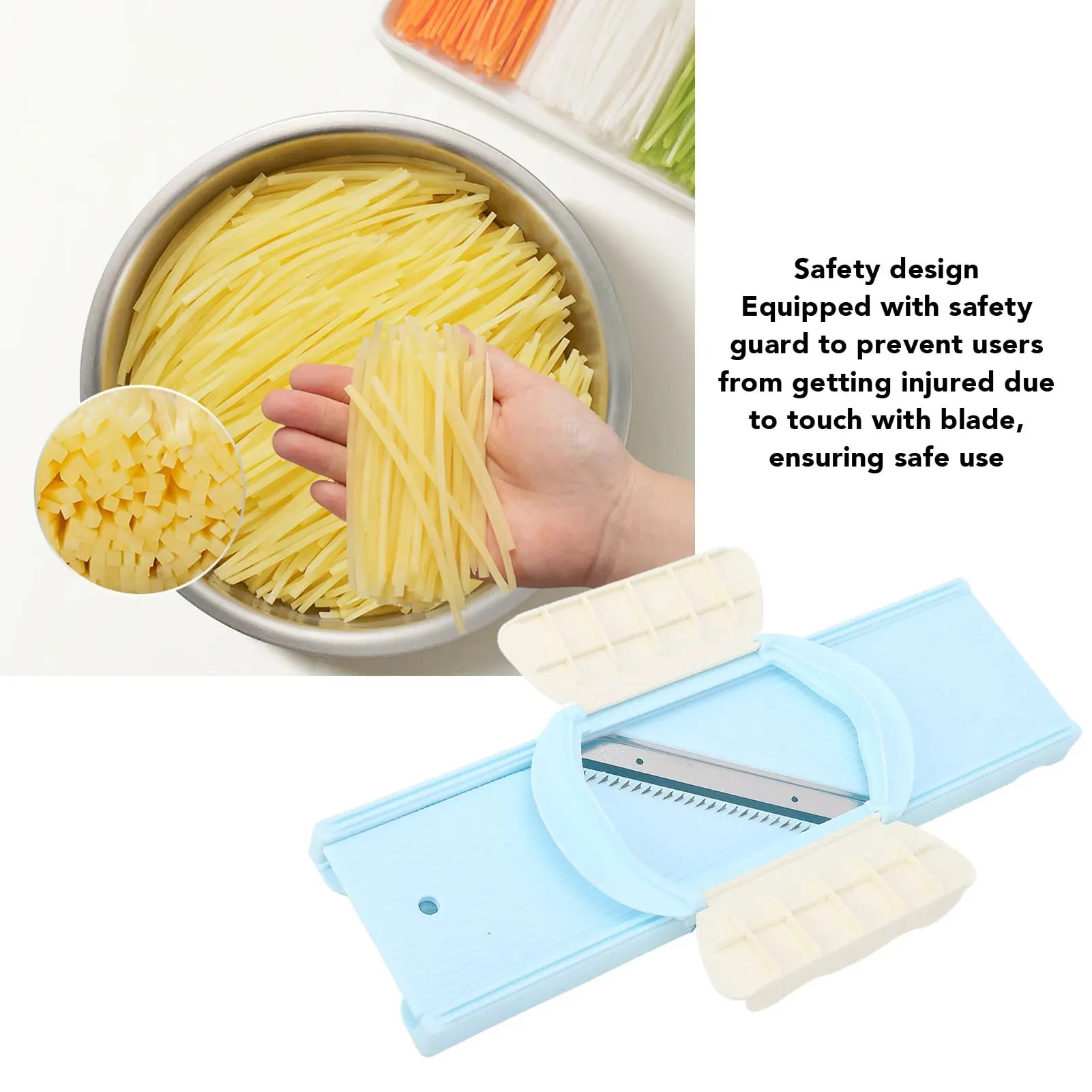 Cucumber Slicing Tool Potato Slicing Tool Efficient Multi Functional Carrot Cucumber Vegetable for Kitchen — image 4