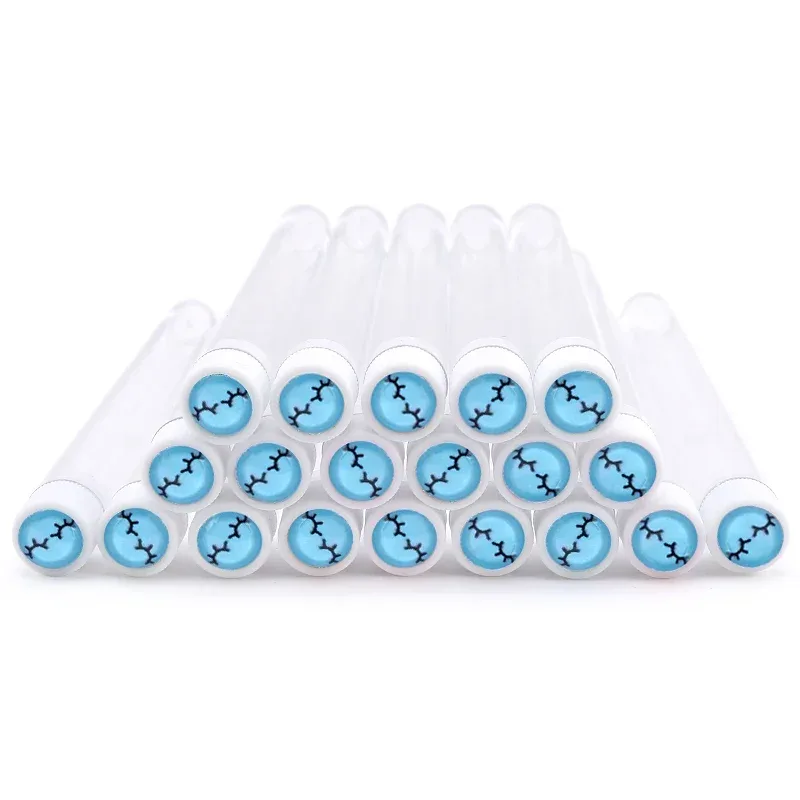 20pcs Reusable Eyebrow Brush Tube Disposable Eyelash Brush Eyebrow Brush With Eelash Resin Drill Replaceable Makeup Brushes — image 8