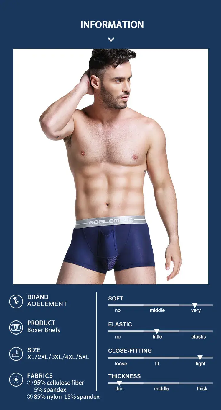 Bullet separate underwear Men's ventilated summer dry underpants Ice silk bag ice healthy boxers 3256808601319074 — image 6