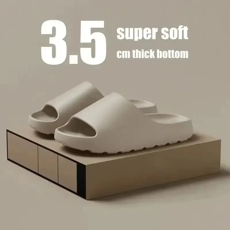 Hot sales Coconut Slippers Cloud Thick-soled Sandals Summer Fashion Soft Bottom Beach Men Slippers Women's Sandals EVA Slides