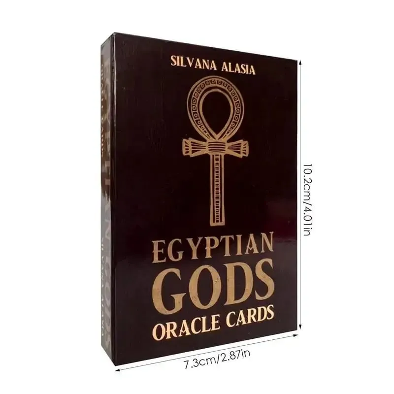 Tarot Cards EGYPTIAN GODS ORACLE CARDS English Version For Female Girls Board Game Oracle Cards Party English Playing Cards — image 6