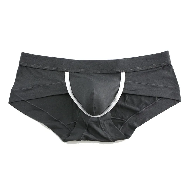 Men's Sexy Comfortable Low Rise Boxer Briefs Bulge Pouch Underwear Underpants Man Lingerie Panties 1pc — image 15