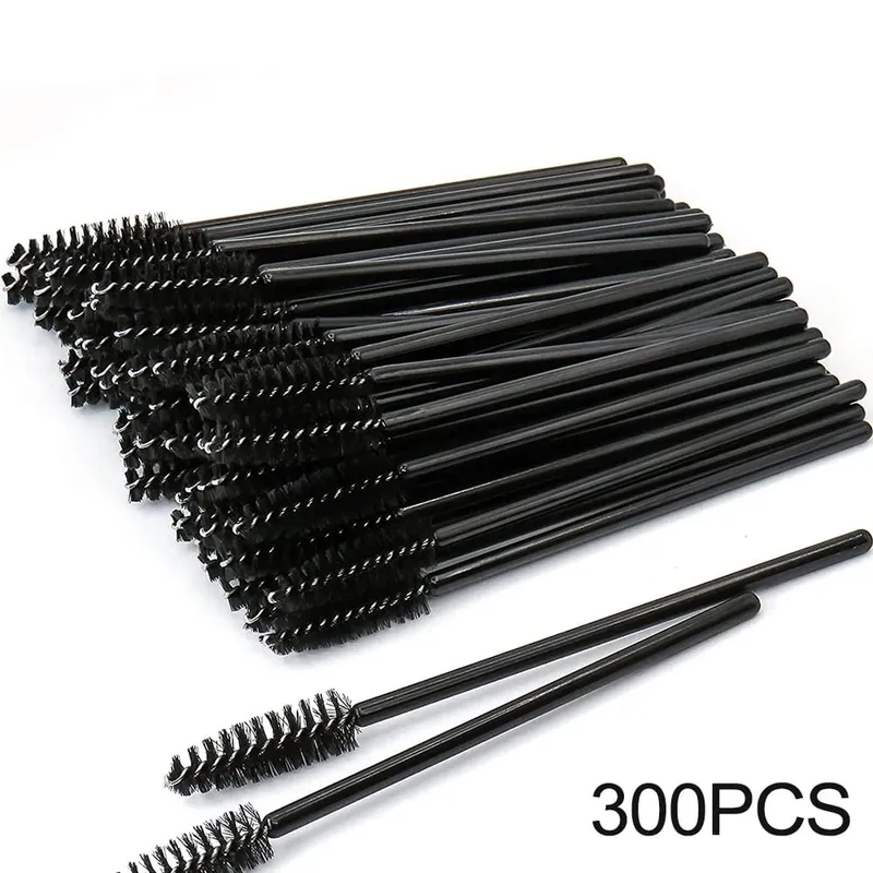 Wholesale Lash Brushes Eyelashes Extension Brush 100/300pcs For Woman And Man Mascara Wands Applicator Spoolers Makeup Tools — image 10
