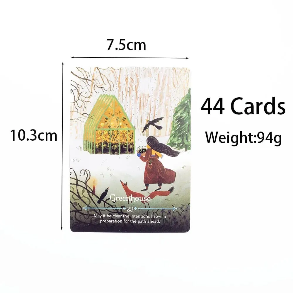 Seasons of The Witch Imbolc Oracle Tarot Board Game 44 Cards for Spiritual Guidance 10.4*7.3cm — image 6