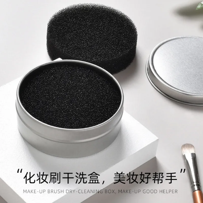 Makeup Brush Dry Cleaning Box Quick Cleaning Disposable Sponge Makeup Brushes Tools Accessories — image 2