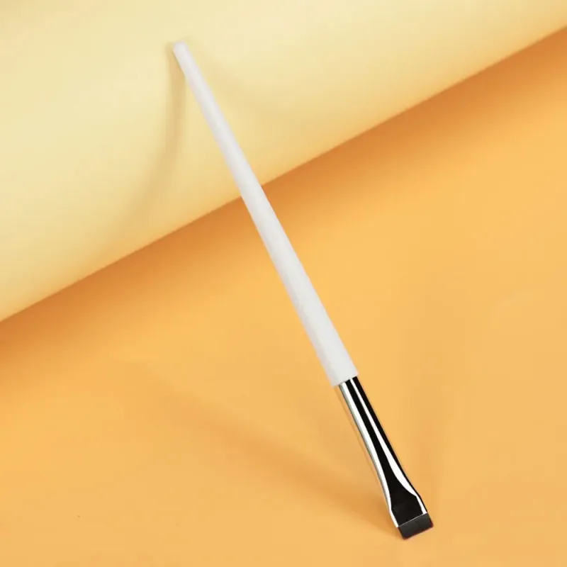 Up Tool Oblique Cosmetics Brush Beauty Blade Makeup Brushes Liner Brow Brush Angled Fine Eyeliner Brushes Flat Eyebrow Brush — image 14