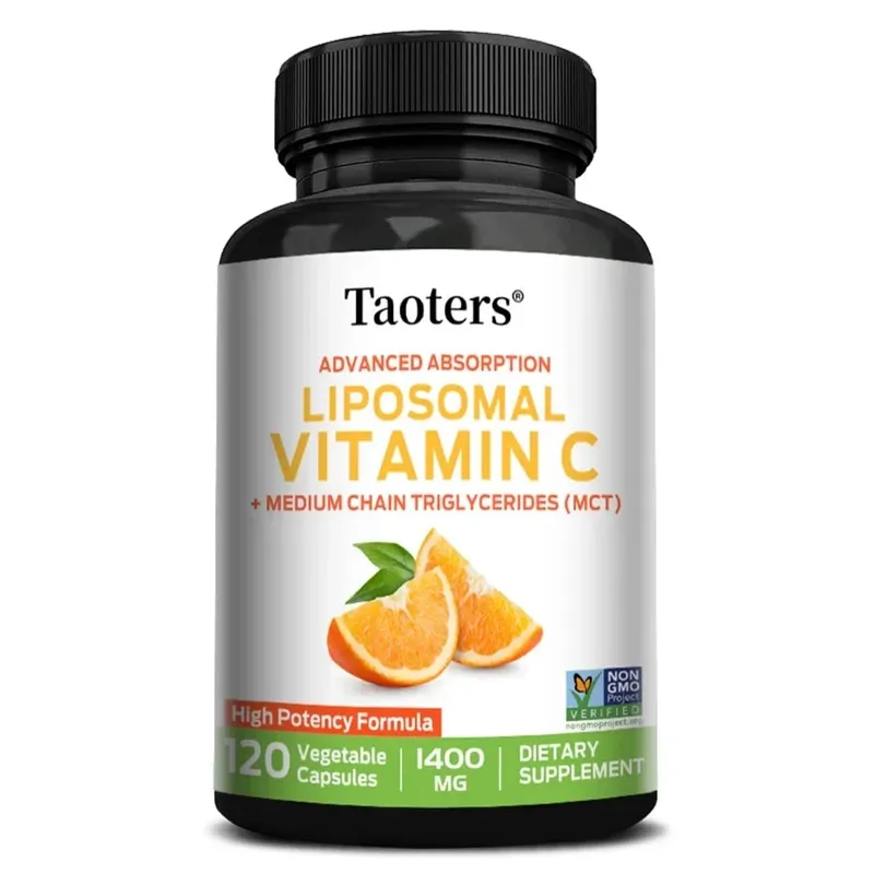 Liposomale vitamine C 1400 mg - Bevordert de collageenproductie Immuunondersteuning Krachtige antioxidant