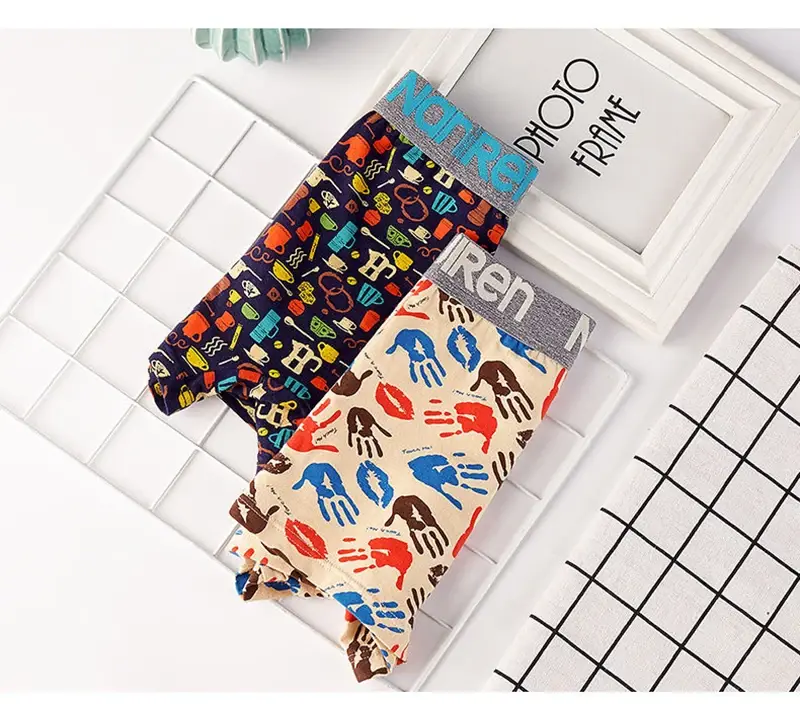 4 Quần Lót Boxer Quần Lót Nam Quần Lót Sexy Cotton Võ Sĩ Quần Lót Nam Quần Short Nam Homme U Lồi Quần Lót Miễn Phí Vận Chuyển 3256805465620521