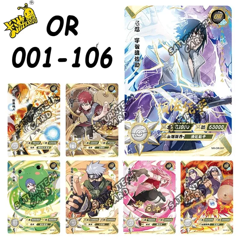 Naruto Card Set Full Series SE BP NR CR PR GP CP SP MR PR SLR OR AR UR ZR Cards Sasuke Anime Collection Card Toy Gift — image 8