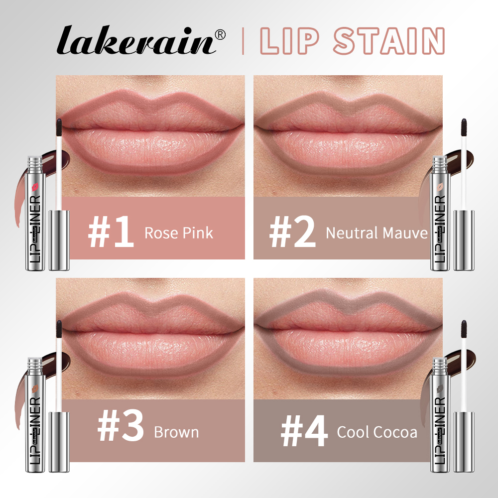 4colors Peel Off Lip Liner Waterproof Long Lasting Lipliner Pencil Moisturising Lips Gloss Tattoo Lipgloss Lipsticks Cosmetics — image 3