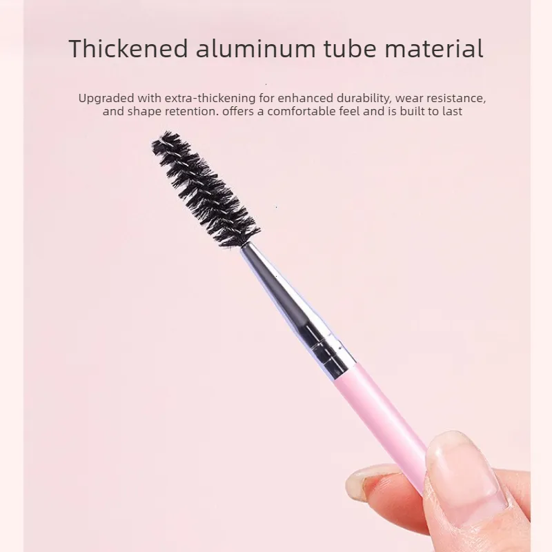 Berus Kening Lembut Berus Bulu Mata 2 dalam 1 Pembentuk Kontur Profesional Kening Eyeliner Berus Solek Eyes Blending Berus Kosmetik — image 5