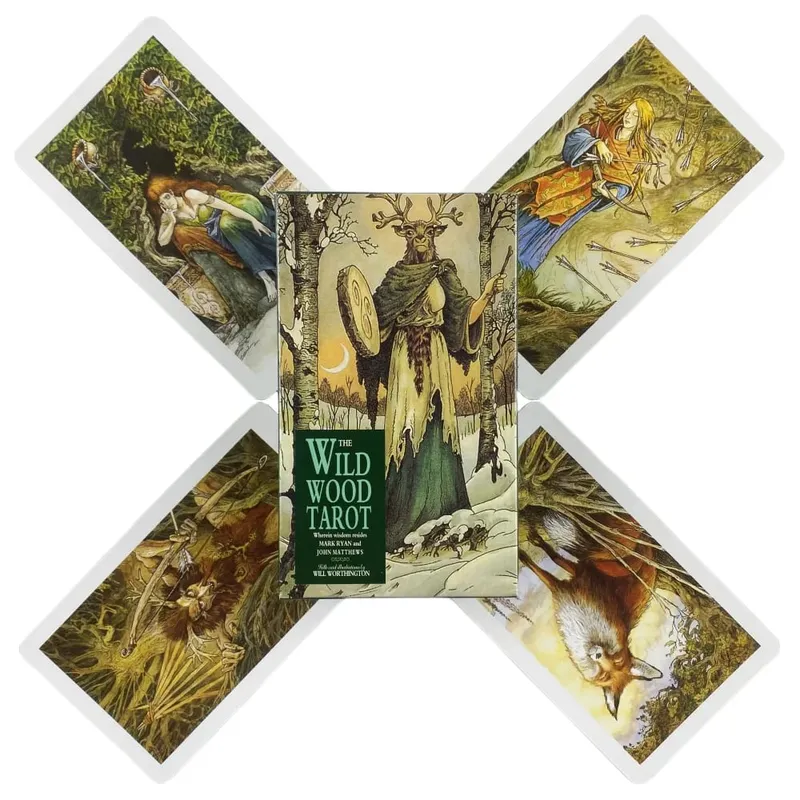 The Wild Wood Tarot Cards A 78 Oracle English Visions Divination Edition Deck Board Playing Game Cards — image 4