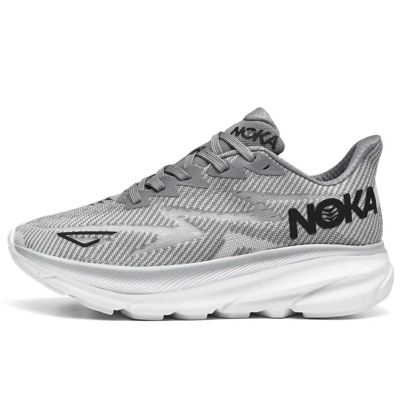 Men's Lightweight Casual Sneakers Breathable Chunky Sole Male Carbon Plate Marathon Sports Running Shoes Athletic Nonskid