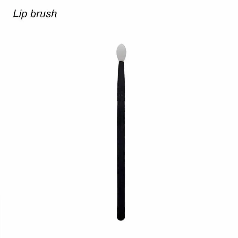 brochas maquillaje Silicone Eyeshadow Lip Applicator Makeup Brushes Eyeliner Lip Brush Professional Eye Shadow Cosmetic Tools — image 15