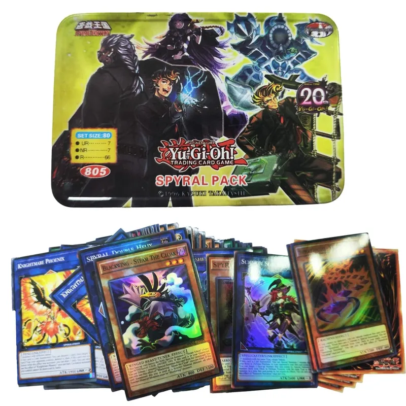 Yu Gi Oh Cards RYO BAKURA PACK Card English Holographic Golden White Dragon Duel Game Collection Card with Tin Box — image 9