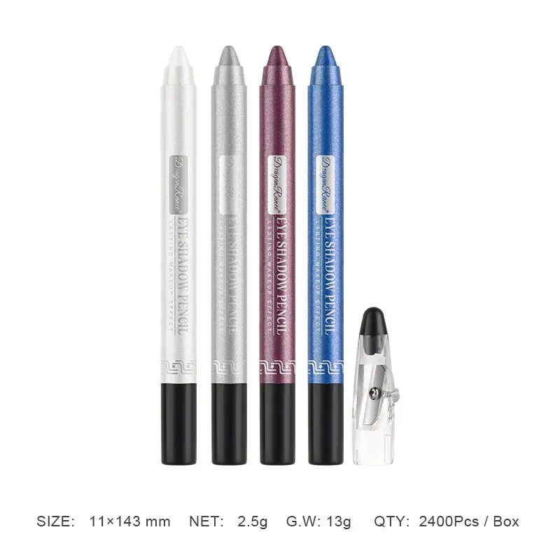 12Colors Glitter Eyeshadow Pen Long Lasting Matte Eye Shadow Palette Shiny Highlighter Silver Purple Eyeliner Pencil Cosmetics — image 6
