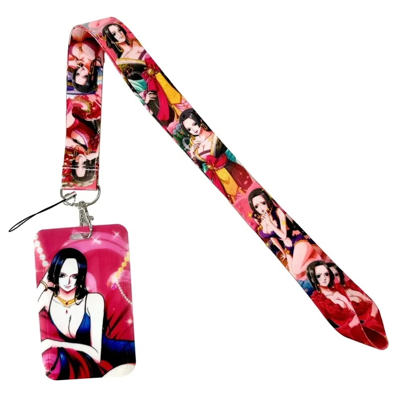 Wholesale One Piece Anime Movie Lanyards Keys Neck Strap Card Badge Gym Key Chain Lanyard Key Holder DIY Hang Rope Keyrings — image 14