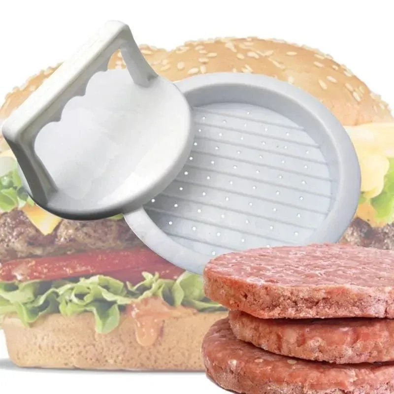 Burger Press Hamburger Press Patty Maker Mold Burger Mold Rings Easy Release Hamburger Patty Press for BBQ — image 7